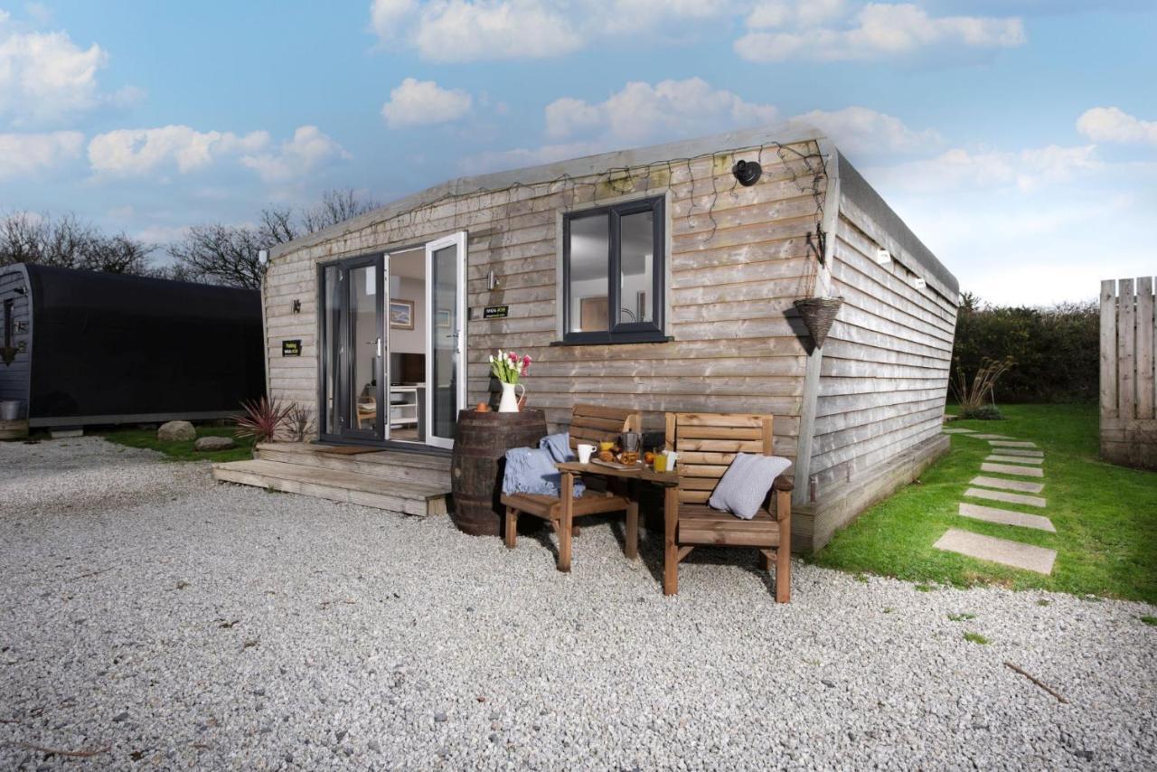 Wheal Rose -Beautifully Fitted Lodge Helston Cornwall Exterior foto